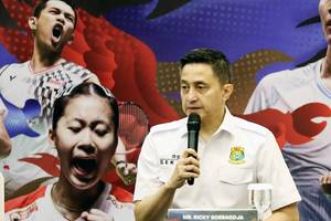 Ricky Soebagdja (Djarum Badminton/Haikal Musyaffa Tasdik) Ricky Soebagdja (Djarum Badminton/Haikal Musyaffa Tasdik)