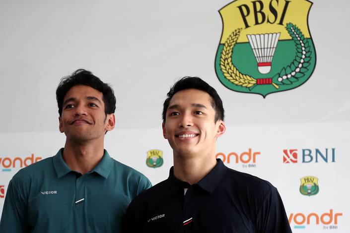Chico Aura Dwi Wardoyo & Jonatan Christie (Djarum Badminton/Edward Luhukay) Chico Aura Dwi Wardoyo & Jonatan Christie (Djarum Badminton/Edward Luhukay)