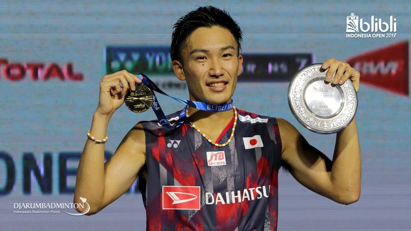 Kento Momota (Jepang). Kento Momota (Jepang).