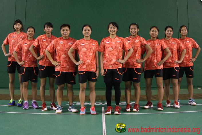 Tim Bulutangkis Putri Indonesia. (Foto: PBSI) Tim Bulutangkis Putri Indonesia. (Foto: PBSI)