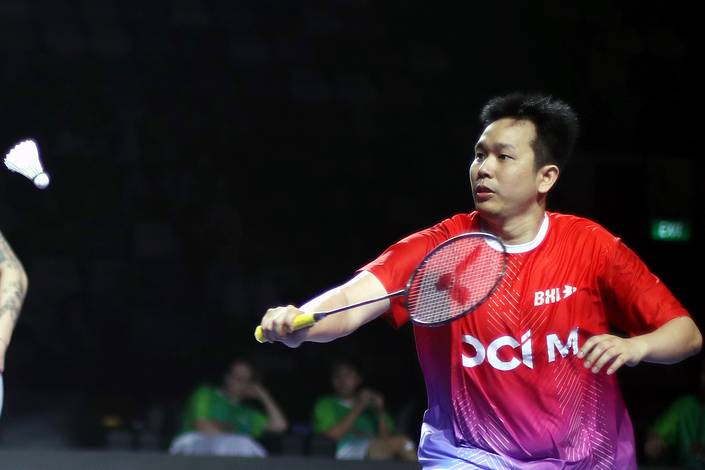 Hendra Setiawan (Djarum Badminton) Hendra Setiawan (Djarum Badminton)