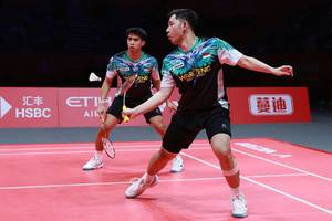 Sabar Karyaman Gutama/Moh Reza Pahlevi Isfahani (Humas PP PBSI)