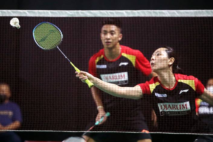Dejan Ferdinansyah/Gloria Emanuelle Widjaja (Djarum Badminton) Dejan Ferdinansyah/Gloria Emanuelle Widjaja (Djarum Badminton)