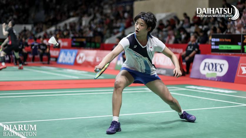 An Se Young (Korea) menyambut pengembalian. An Se Young (Korea) menyambut pengembalian.