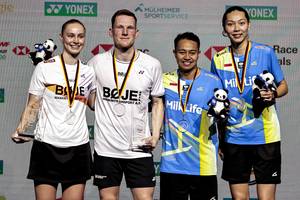 Robin Tabeling/Alexandra Bøje & Rehan Naufal Kusharjanto/Gloria Emanuelle Widjaja (PBSI/Badmintonphoto/Yang Shaochen)