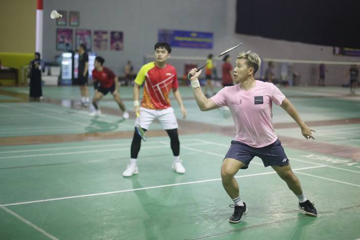 Leo Rolly Carnando & Marcus Fernaldi Gideon (Humas PP PBSI) Leo Rolly Carnando & Marcus Fernaldi Gideon (Humas PP PBSI)