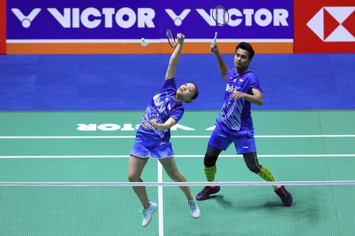 Tontowi Ahmad/Winny Oktavina Kandow (Indonesia). Tontowi Ahmad/Winny Oktavina Kandow (Indonesia).