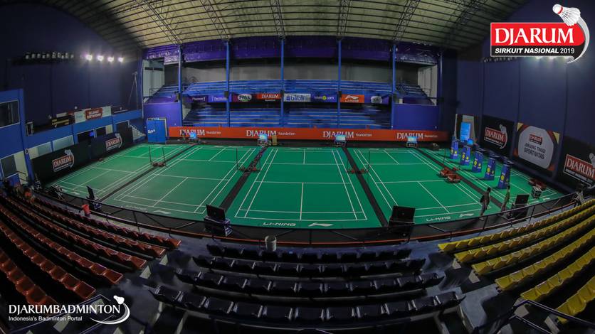 Suasana persiapan Djarum Sirkuit Nasional Li-ning Kalimantan Selatan Open 2019 di GOR Berkat Abadi. Suasana persiapan Djarum Sirkuit Nasional Li-ning Kalimantan Selatan Open 2019 di GOR Berkat Abadi.