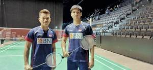 Ganda putra Indonesia, Daniel Marthin/Leo Rolly Carnando. (Foto: PP PBSI)
