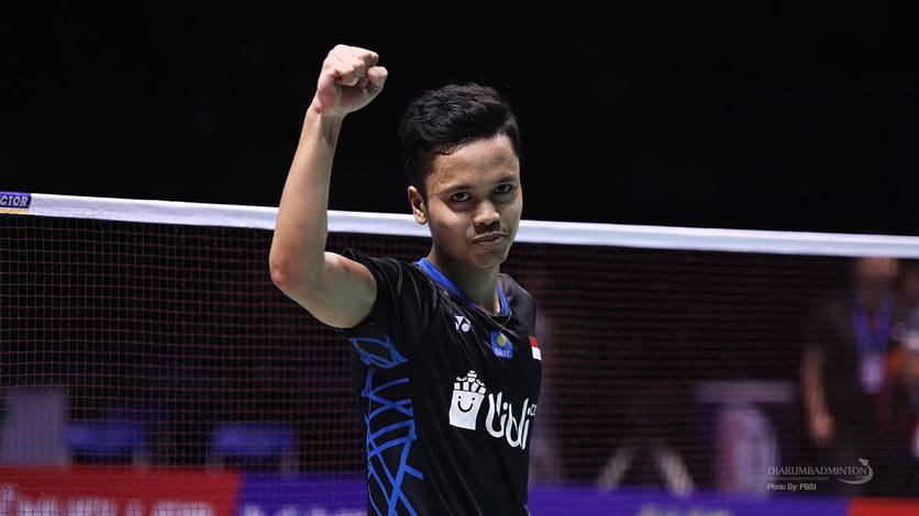 Anthony Sinisuka Ginting menjadi tunggal putra Indonesia yang diproyeksikan ke Olimpiade Tokyo 2020. Anthony Sinisuka Ginting menjadi tunggal putra Indonesia yang diproyeksikan ke Olimpiade Tokyo 2020.