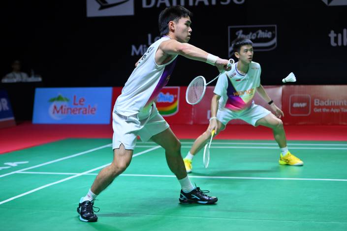 Raymond Indra/Nikolaus Joaquin (Djarum Badminton)