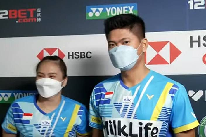 Melati Daeva Oktavianti & Praveen Jordan (Tangkapan Layar BWF TV) Melati Daeva Oktavianti & Praveen Jordan (Tangkapan Layar BWF TV)