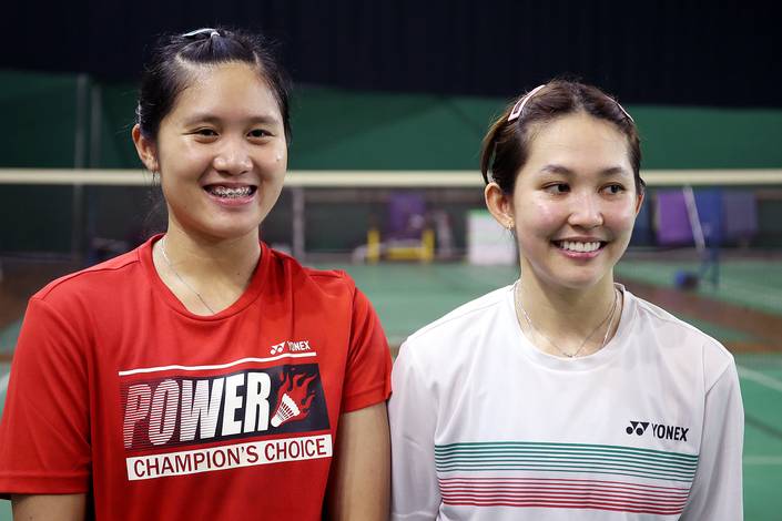 Lanny Tria Mayasari/Ribka Sugiarto (Djarum Badminton) Lanny Tria Mayasari/Ribka Sugiarto (Djarum Badminton)