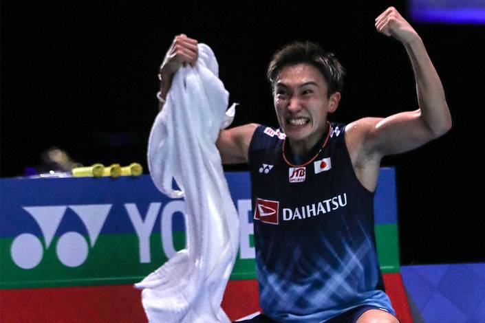 Kento Momota (Foto: Badminton Photo/Jnanesh Salian) Kento Momota (Foto: Badminton Photo/Jnanesh Salian)