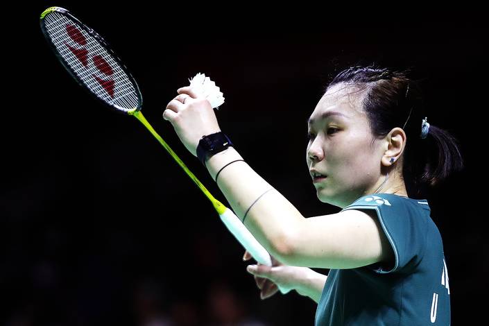 Beiwen Zhang (Djarum Badminton/Edward Luhukay) Beiwen Zhang (Djarum Badminton/Edward Luhukay)