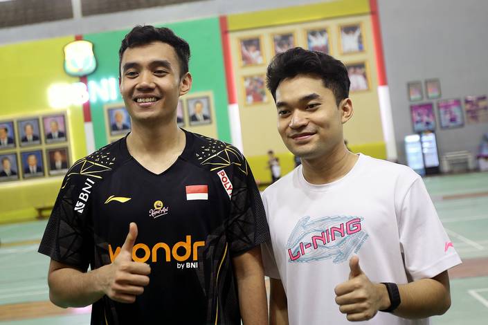 Bagas Maulana & Leo Rolly Carnando (Djarum Badminton/Edward Luhukay) Bagas Maulana & Leo Rolly Carnando (Djarum Badminton/Edward Luhukay)
