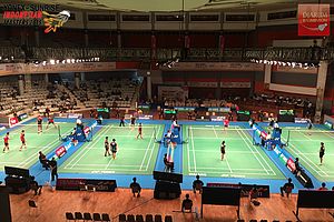 Yonex-Sunrise Indonesia Masters 2015 | GOR Graha Cakrawala