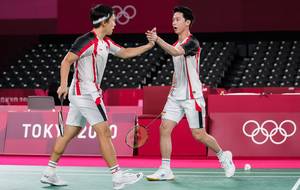 Ganda putra Indonesia ranking satu dunia, Kevin Sanjaya Sukamuljo/Marcus Fernaldi Gideon. (Foto: BADMINTONPHOTO)