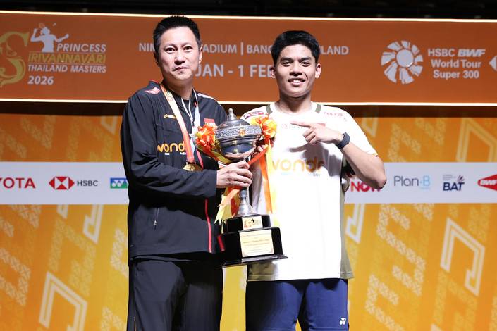 Indra Wijaya & Moh. Zaki Ubaidillah (Humas PP PBSI)