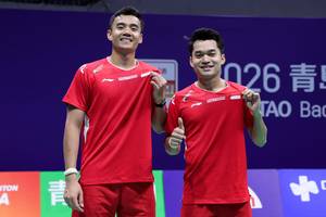 Bagas Maulana & Leo Rolly Carnando (Humas PP PBSI)