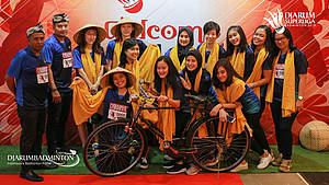 Tim putri PB Mutiara Cardinal Bandung.