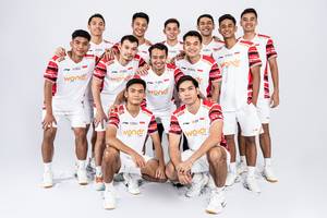 Skuad Putra Indonesia pada Piala Sudirman 2025 (Humas PP PBSI)