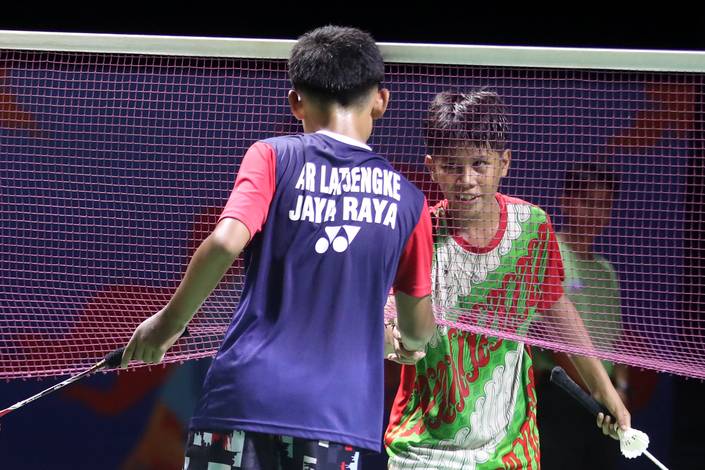 Geralldy Mananggel (Djarum Badminton/Edward Luhukay)