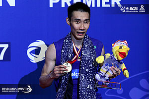 Lee Chong Wei di Podium BIO 2016