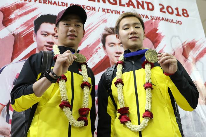 Kevin Sanjaya Sukamuljo/Marcus Fernaldi Gideon