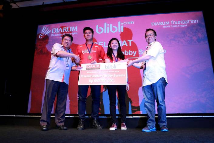 Praveen Jordan/Debby Susanto Menerima Bonus