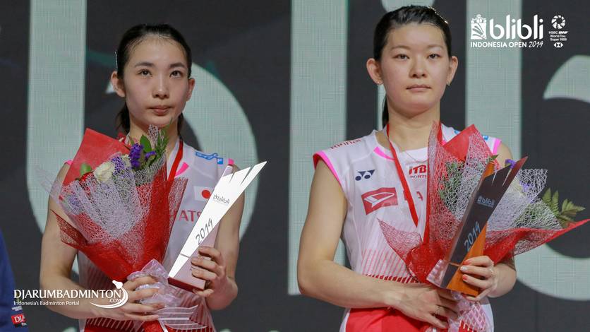 Ayaka Takahashi/Misaki Matsutomo (jepang). Ayaka Takahashi/Misaki Matsutomo (jepang).