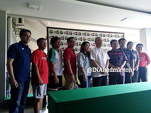 Konferensi Pers Pengumuman Pelatih dan Pemain Pelatnas 2017.