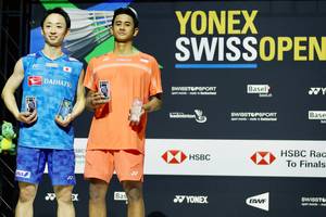 Yushi Tanaka & Alwi Farhan (Humas PP PBSI)