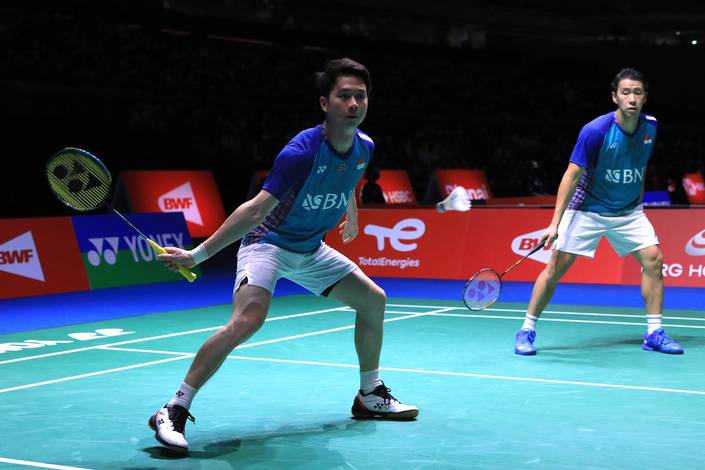 Kevin Sanjaya Sukamuljo/Marcus Fernaldi Gideon (Humas PP PBSI)