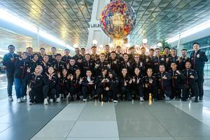 Tim Indonesia pada Piala Sudirman 2025 (Humas PP PBSI)