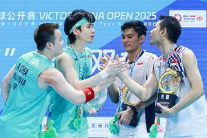 Aaron Chia/Soh Wooi Yik & Fajar Alfian/Muhammad Shohibul Fikri (Humas PP PBSI)