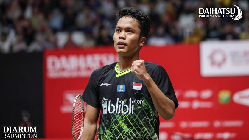 Anthony Sinisuka Ginting (Indonesia). Anthony Sinisuka Ginting (Indonesia).