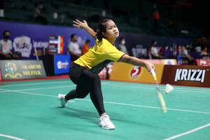 Tunggal putri Jaya Raya Jakarta Azzahra Melani Arjisetya (Edward Luhukay)