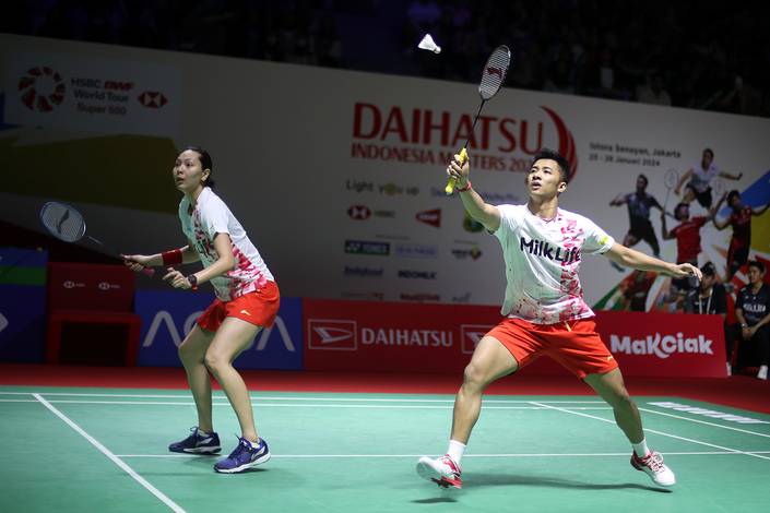 Dejan Ferdinansyah/Gloria Emanuelle Widjaja (Djarum Badminton) Dejan Ferdinansyah/Gloria Emanuelle Widjaja (Djarum Badminton)