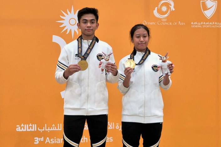 Raihan Daffa Edsel Pramono/Atresia Naufa Candani (Humas PP PBSI)