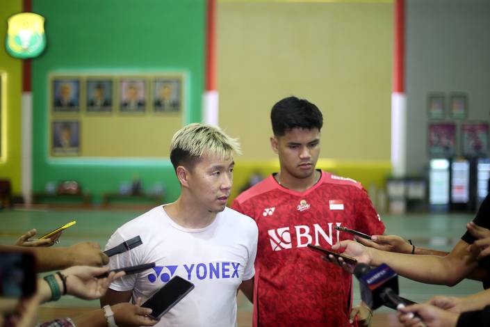 Marcus Fernaldi Gideon/Muhammad Rayhan Nur Fadillah (Djarum Badminton) Marcus Fernaldi Gideon/Muhammad Rayhan Nur Fadillah (Djarum Badminton)