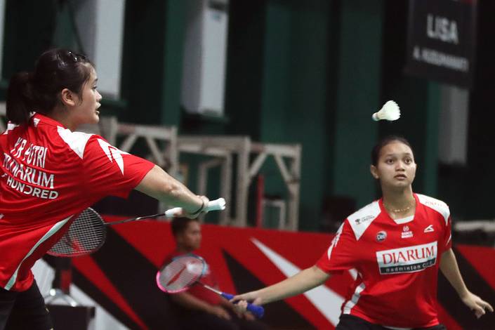 Selsi Josika/Yasintha Ristyna Putri (Djarum Badminton/Edward Luhukay) Selsi Josika/Yasintha Ristyna Putri (Djarum Badminton/Edward Luhukay)