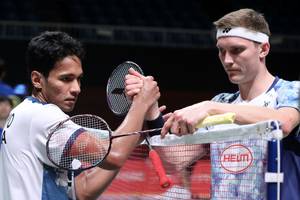 Chico Aura Dwi Wardoyo & Viktor Axelsen (Humas PP PBSI)