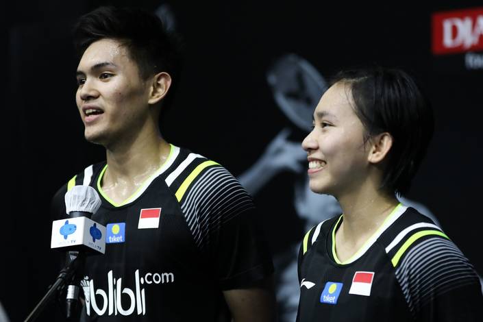 Adnan Maulana/Mychelle Mychelle Crhystine Bandaso. Adnan Maulana/Mychelle Mychelle Crhystine Bandaso.