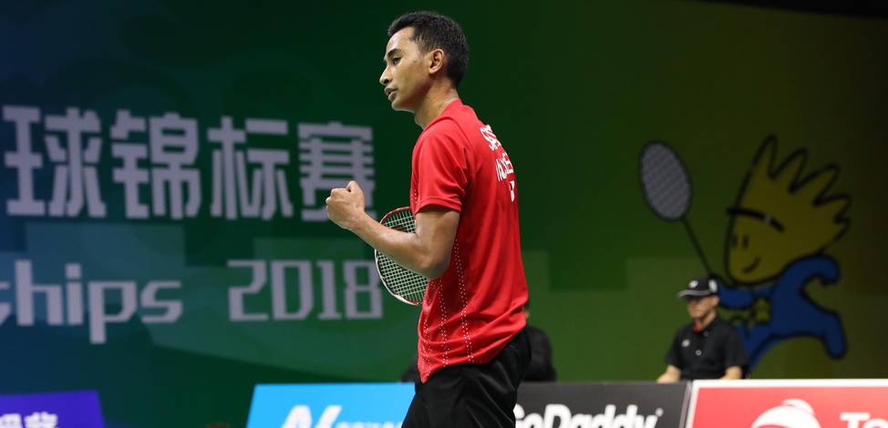 Tommy Lolos ke Babak 16 Besar (Foto: PBSI) Tommy Lolos ke Babak 16 Besar (Foto: PBSI)