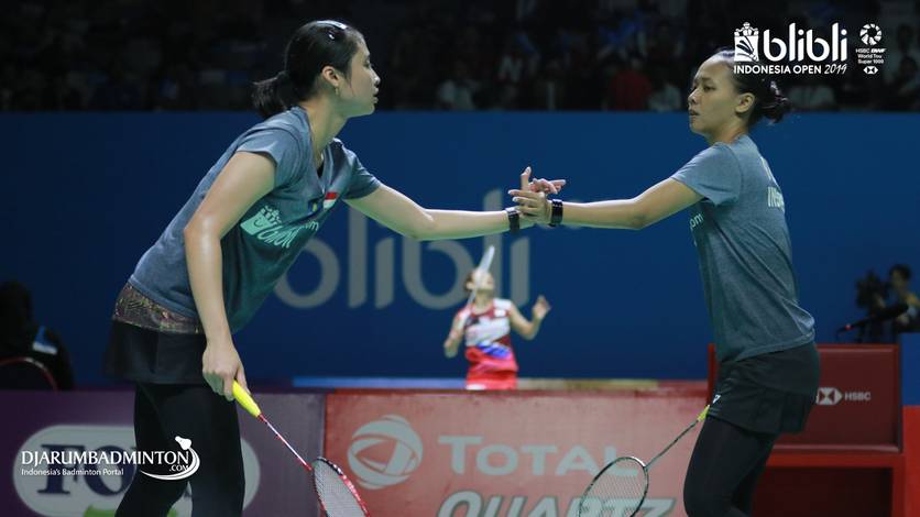 Kekompakan Rizki Amelia Pradipta/Della Destiara Haris (Indonesia). Kekompakan Rizki Amelia Pradipta/Della Destiara Haris (Indonesia).