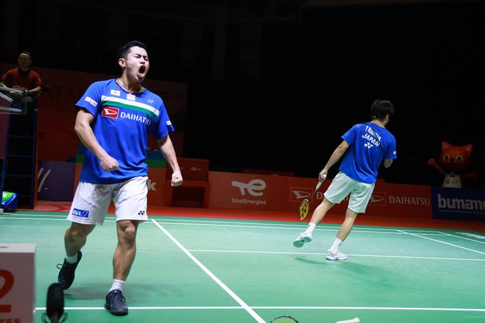 Takuro Hoki & Yugo Kobayashi (Humas PP PBSI)