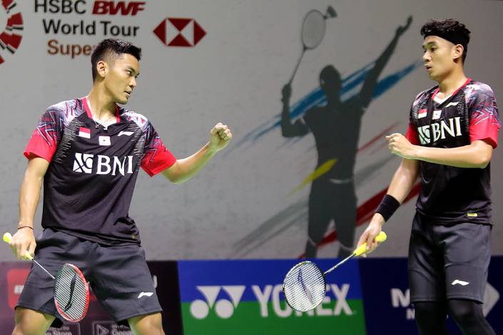 Muhammad Shohibul Fikri & Bagas Maulana (Djarum Badminton) Muhammad Shohibul Fikri & Bagas Maulana (Djarum Badminton)