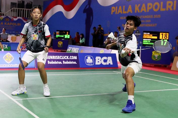 Abdul Sabqi Azib/Fiersha Aulia Aqilla Shafa Azzahra (Djarum Badminton/Edwrd Luhukay) Abdul Sabqi Azib/Fiersha Aulia Aqilla Shafa Azzahra (Djarum Badminton/Edwrd Luhukay)