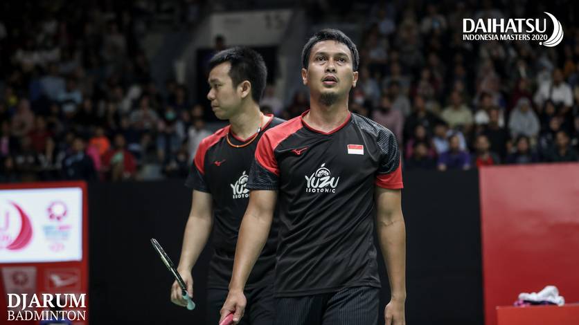 Hendra Setiawan/Mohammad Ahsan (Indonesia). Hendra Setiawan/Mohammad Ahsan (Indonesia).